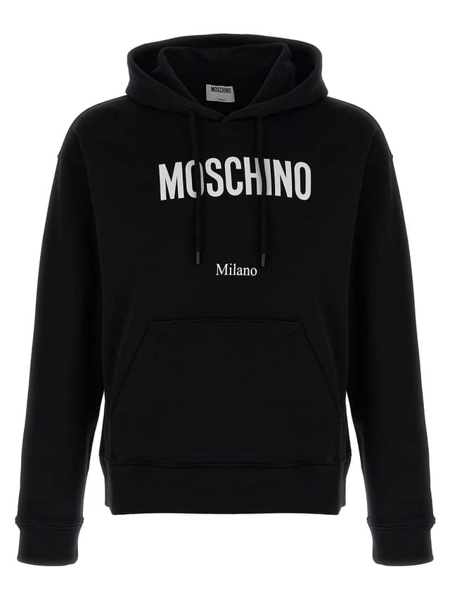 Black Cotton Sweatshirt