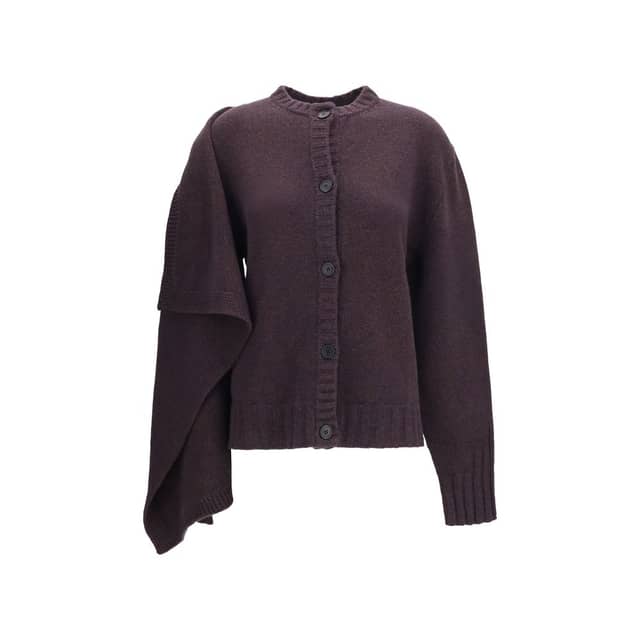 Brown Wool Oves Aries Cardigan