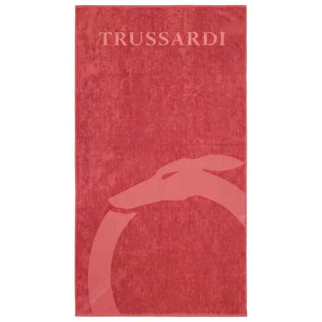 Red Cotton Men Swim Towel