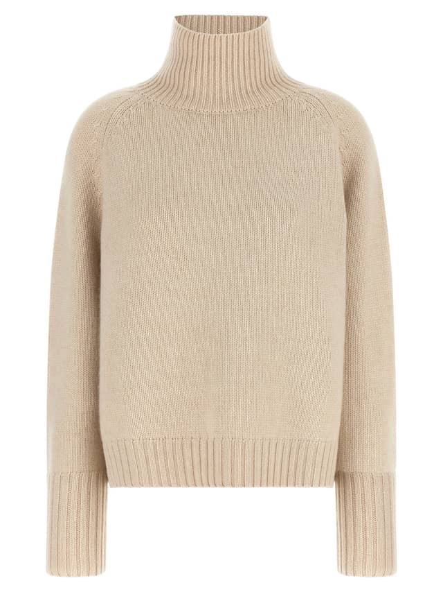 Beige Cashmere Cardigan