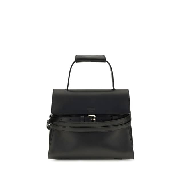 Black Calf Leather Bos Taurus Shoulder Bag