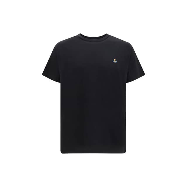 Black Cotton T-Shirt