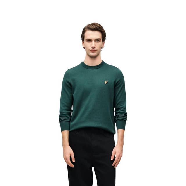 Green Cotton Sweater
