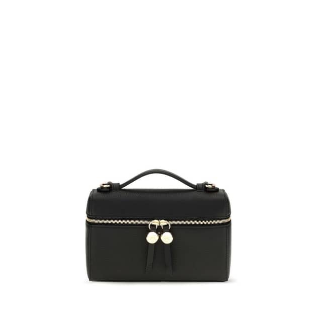 Black Calf Leather Bos Taurus Shoulder Bag