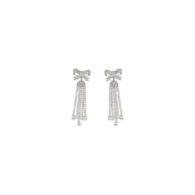 Silver Brass Earrings