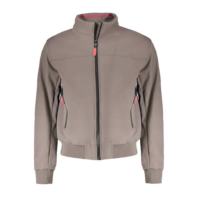 Brown Polyester Men's Jacket