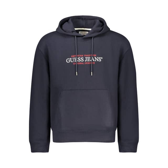 Blue Cotton Men's Sweatshirt
