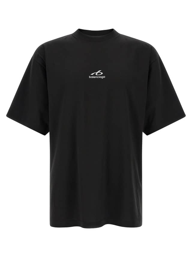 Black Cotton T-Shirt