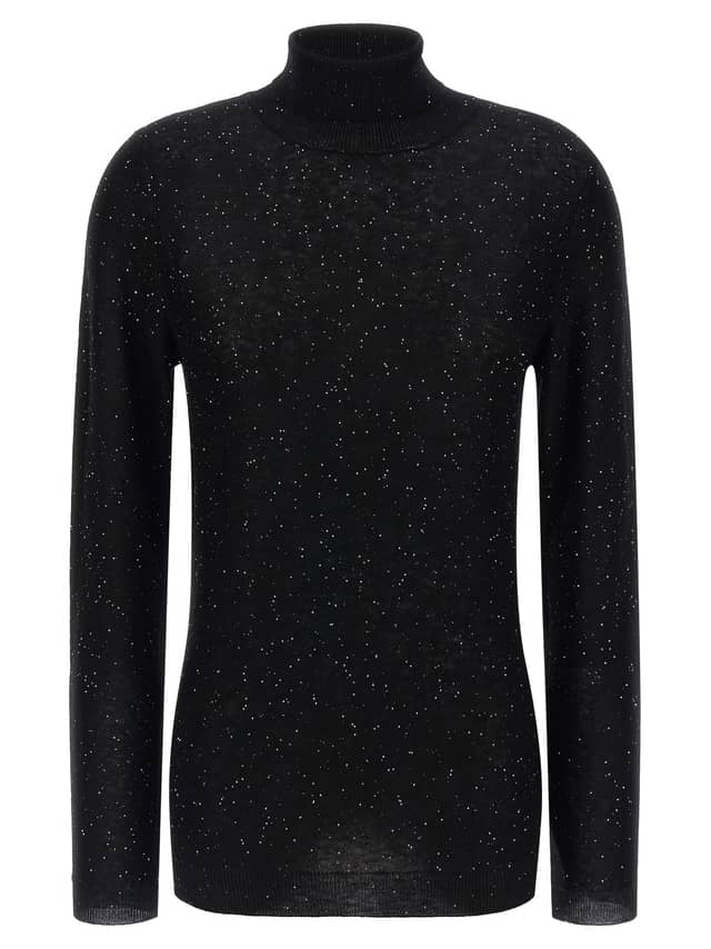 Black Wool Cardigan