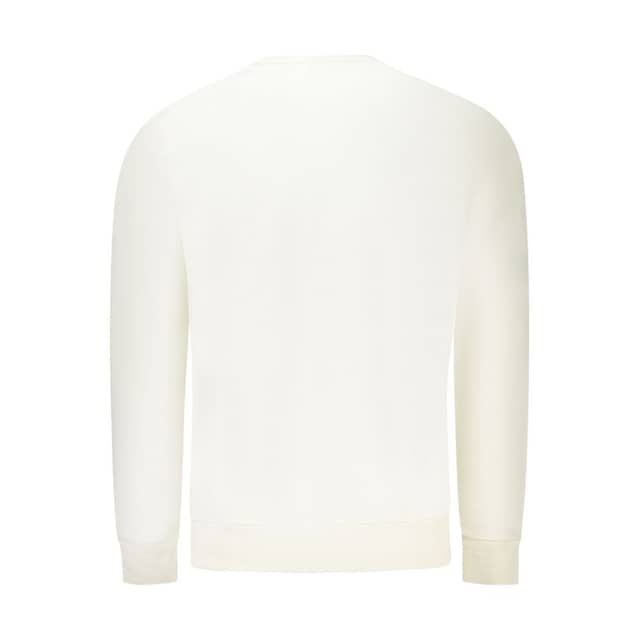 White Cotton Men's Sweatshirt