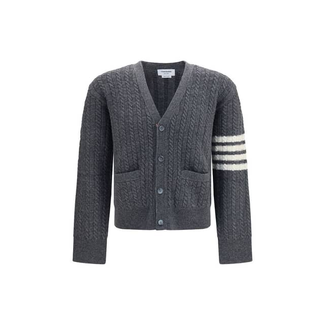 Gray Wool Oves Aries Cardigan
