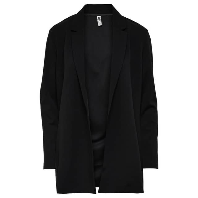 Black Polyester Blazer