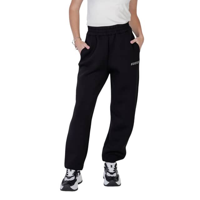 Black Viscose Joggers (Workout Pants)