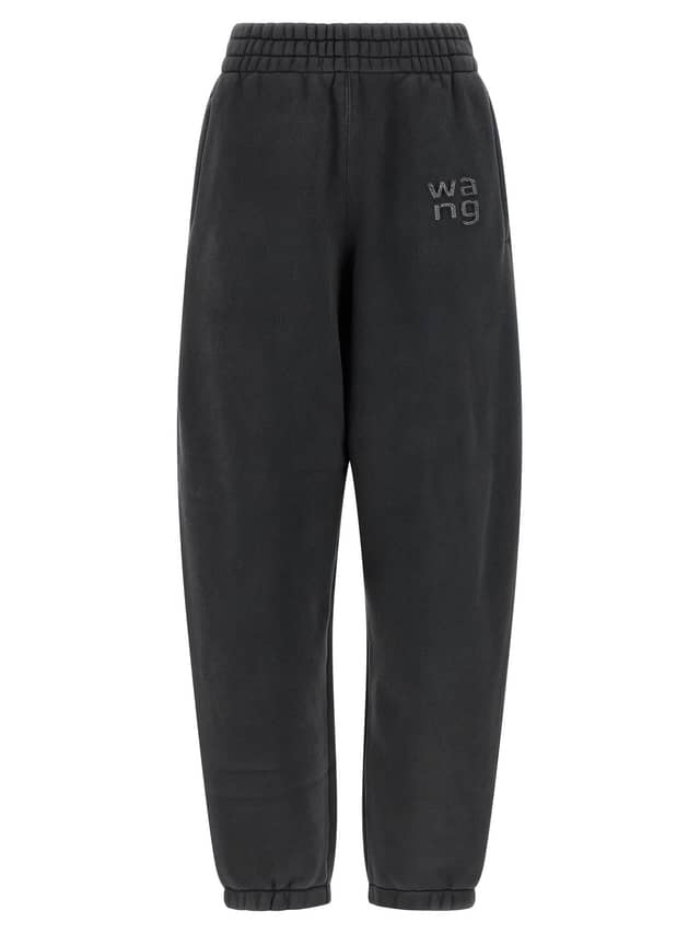 Black Cotton Joggers (Workout Pants)