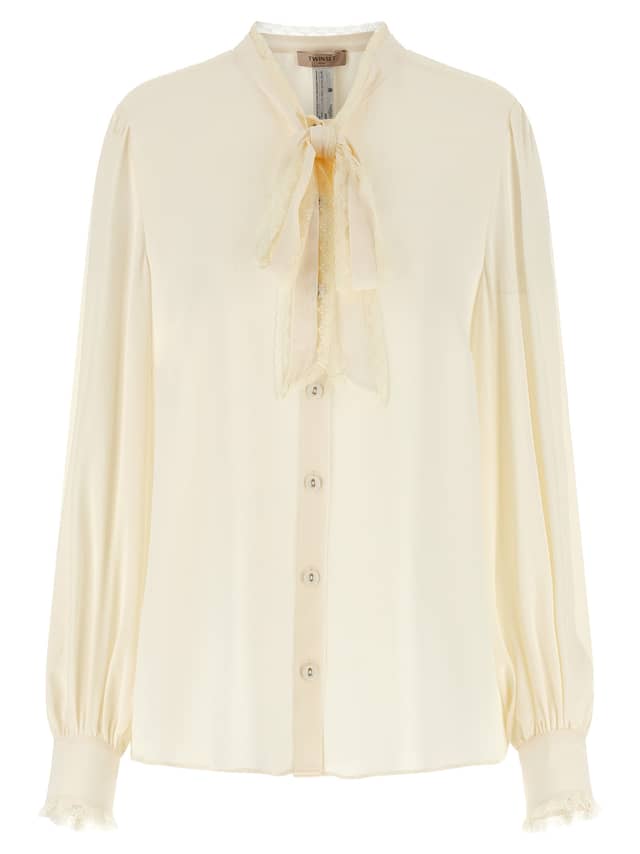 White Viscose Blouse