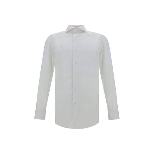 White Cotton Dress Shirt