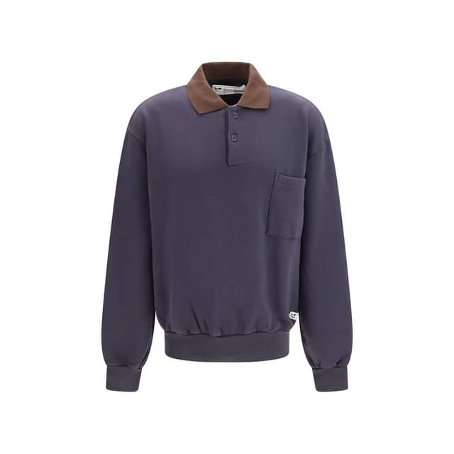 Blue Cotton Sweatshirt
