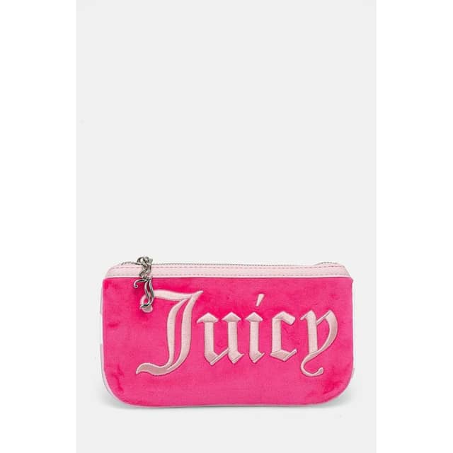 Pink Polyester Shoulder Bag