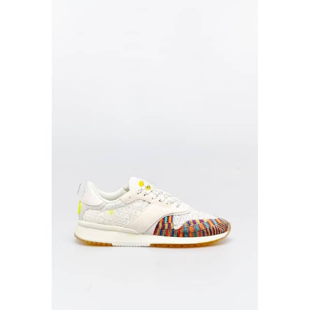 Bicolor Textile Athletic Sneakers