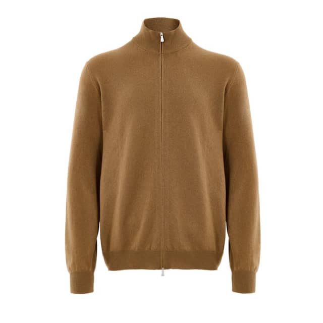 Brown Wool Turtleneck