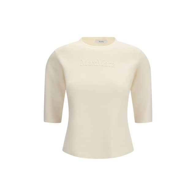 Beige Viscose T-Shirt