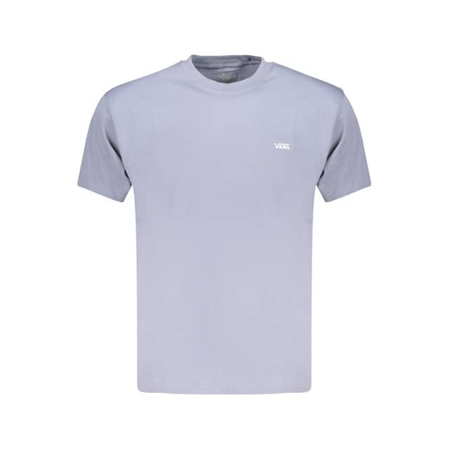 Blue Cotton Men's T-Shirt