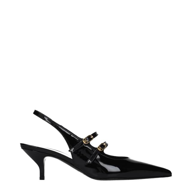 Black Leather Sandals