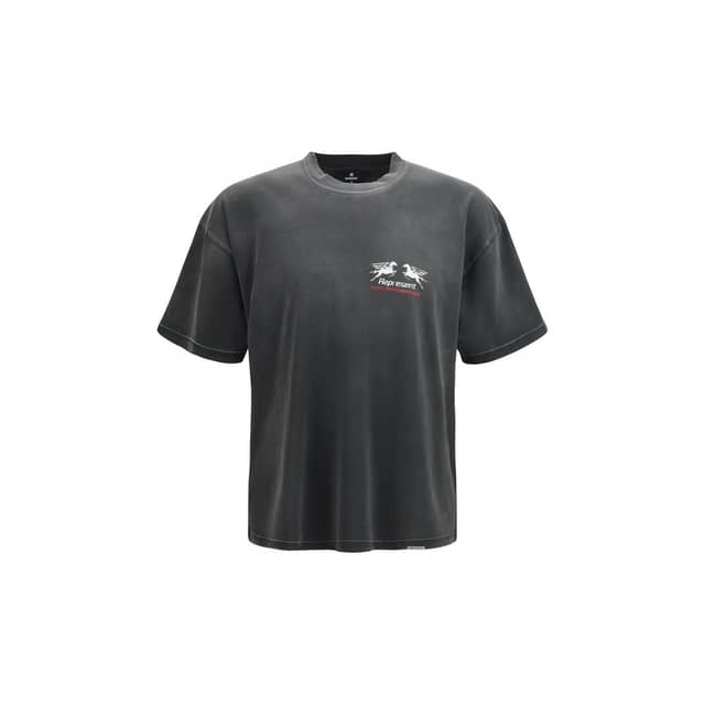 Gray Cotton T-Shirt