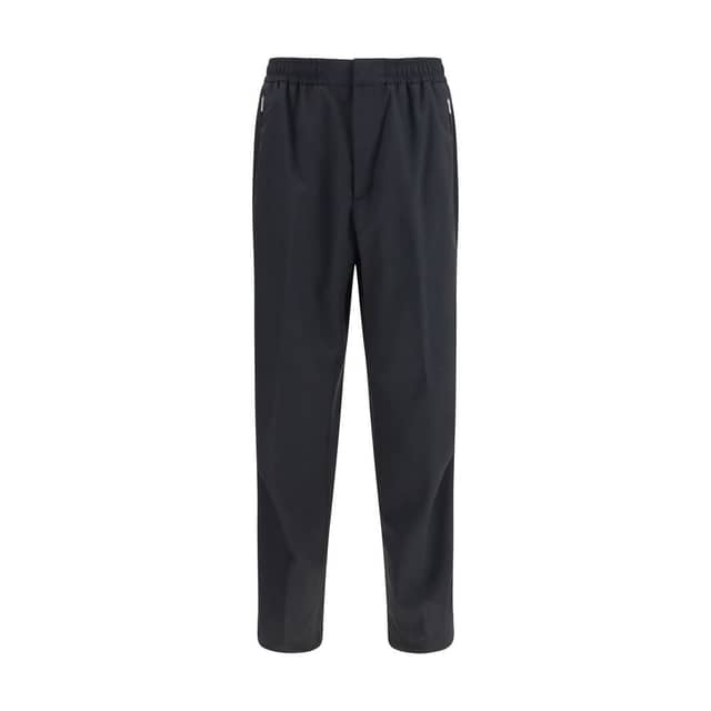 Black Polyester Pants