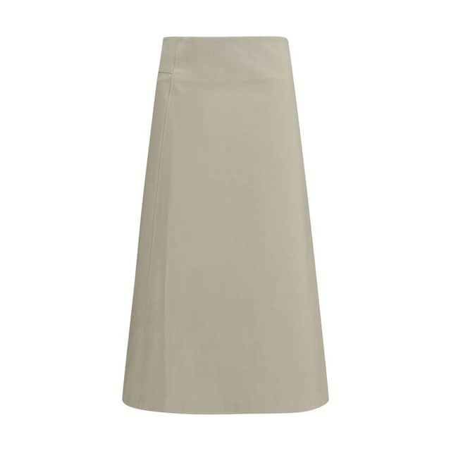 Bicolor Cotton Skirt