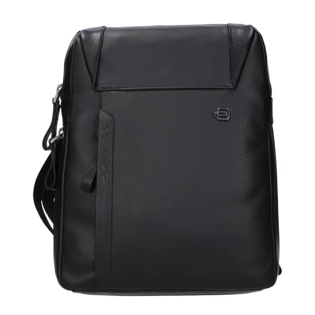 Black Leather Crossbody Bag