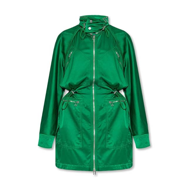 Bicolor Cotton Parka