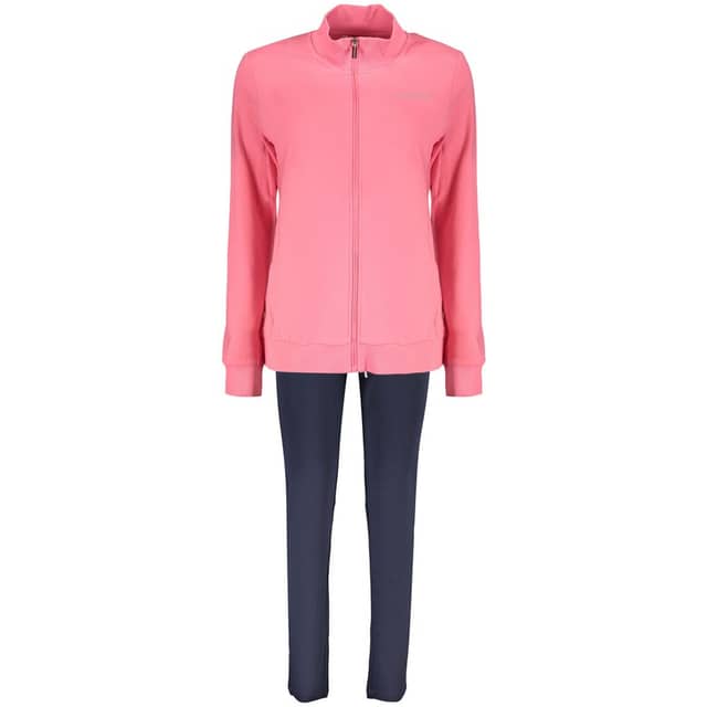 Pink Cotton Womens Sweatshirt