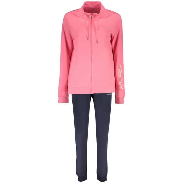 Pink Cotton Women's Sweatshirt