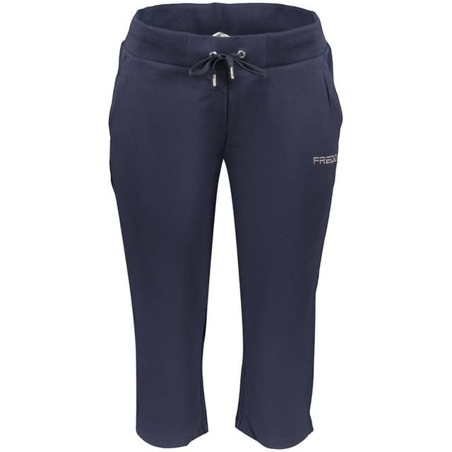 Blue Cotton Women's Pant