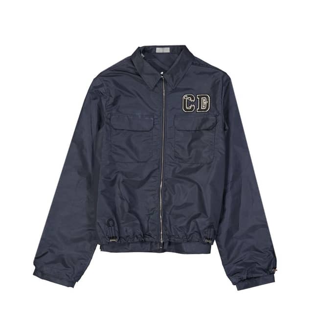 Blue Polyamide Shell Jacket