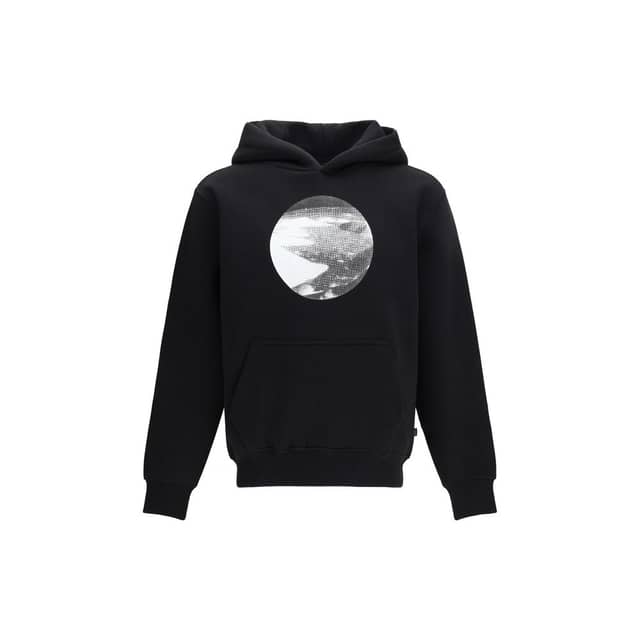Black Cotton Sweatshirt