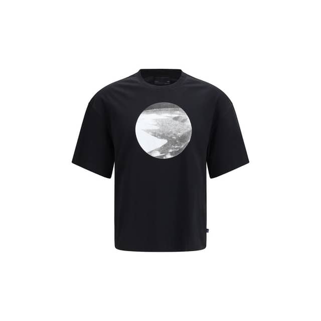 Black Cotton T-Shirt