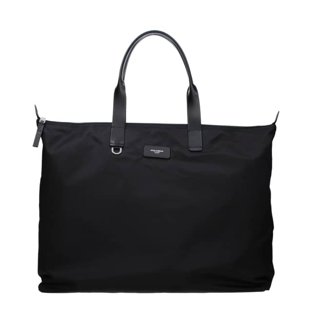 Black Nylon Shoulder Bag