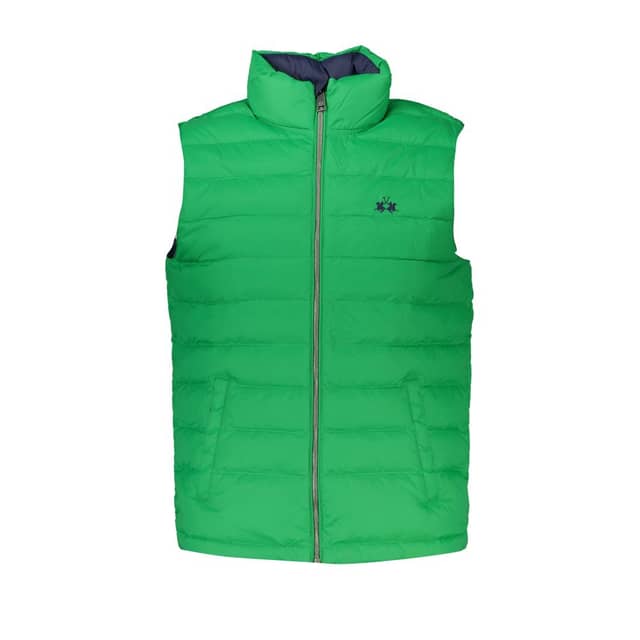 Verde Poliammide Men's Gilet