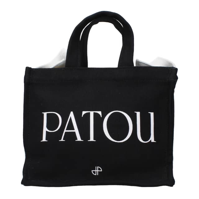 Black Cotton Handbag