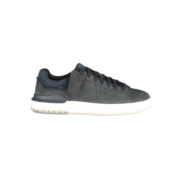 Blue Polyester Men's Sneaker