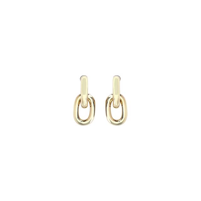Gold Resin Earrings