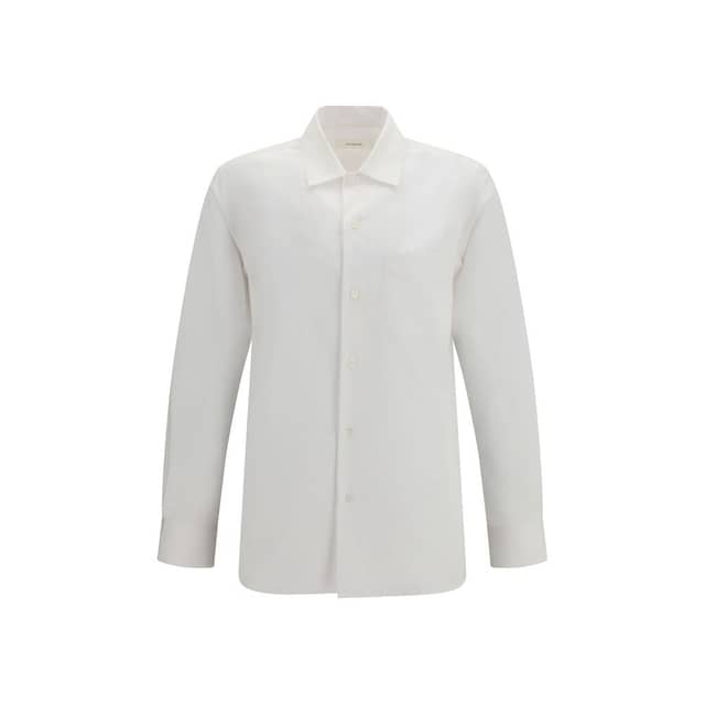 White Cotton Dress Shirt