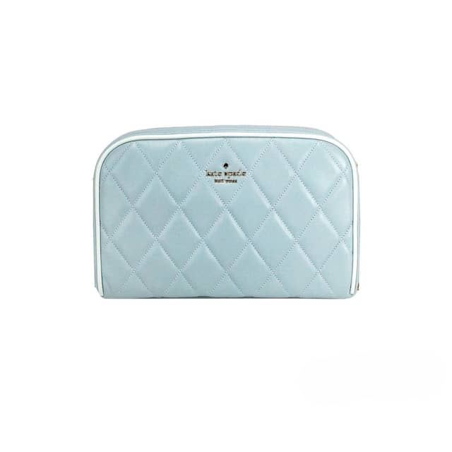 Kate Spade Carey Mini Wild Sage Quilted Smooth Leather Camera Crossbody Bag