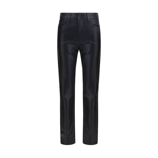 Black Leather Pants