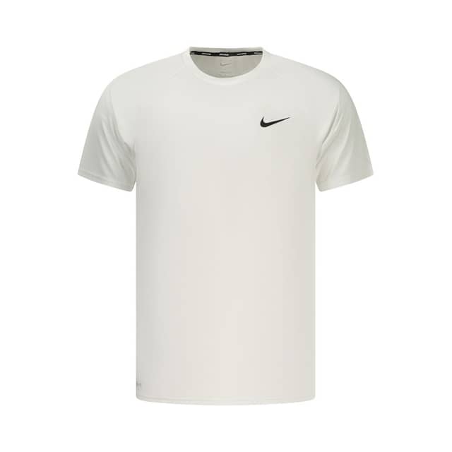 White Polyester Men's T-Shirt