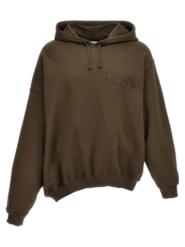 Brown Cotton Sweatshirt