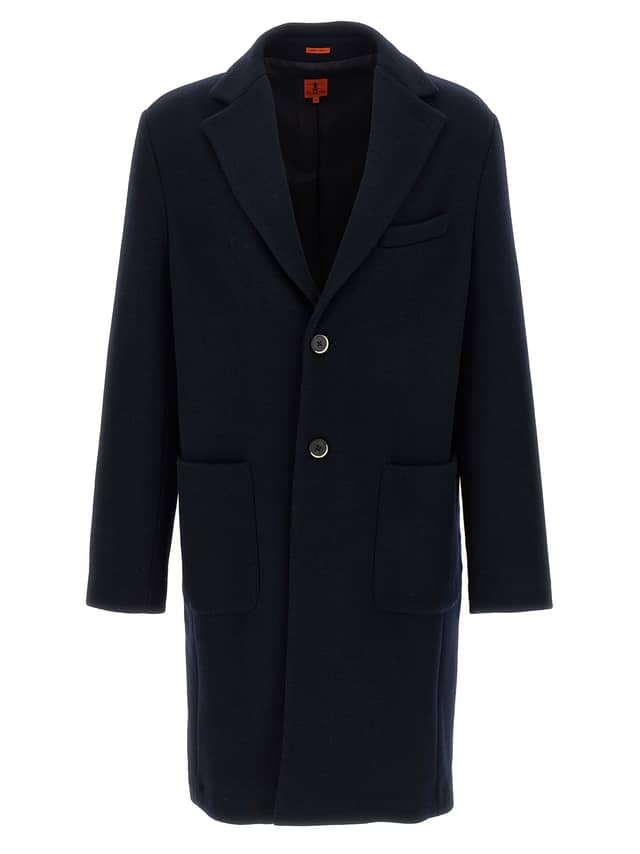 Black Virgin Wool Coat