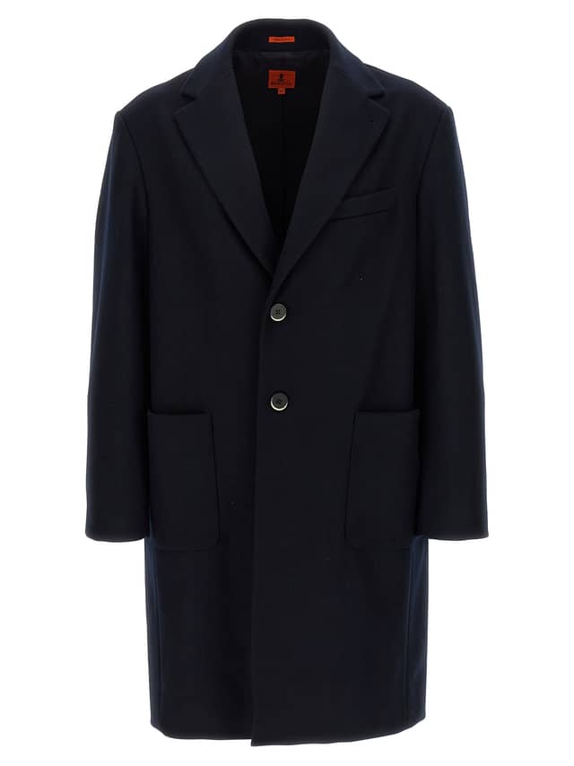 Blue Wool Coat